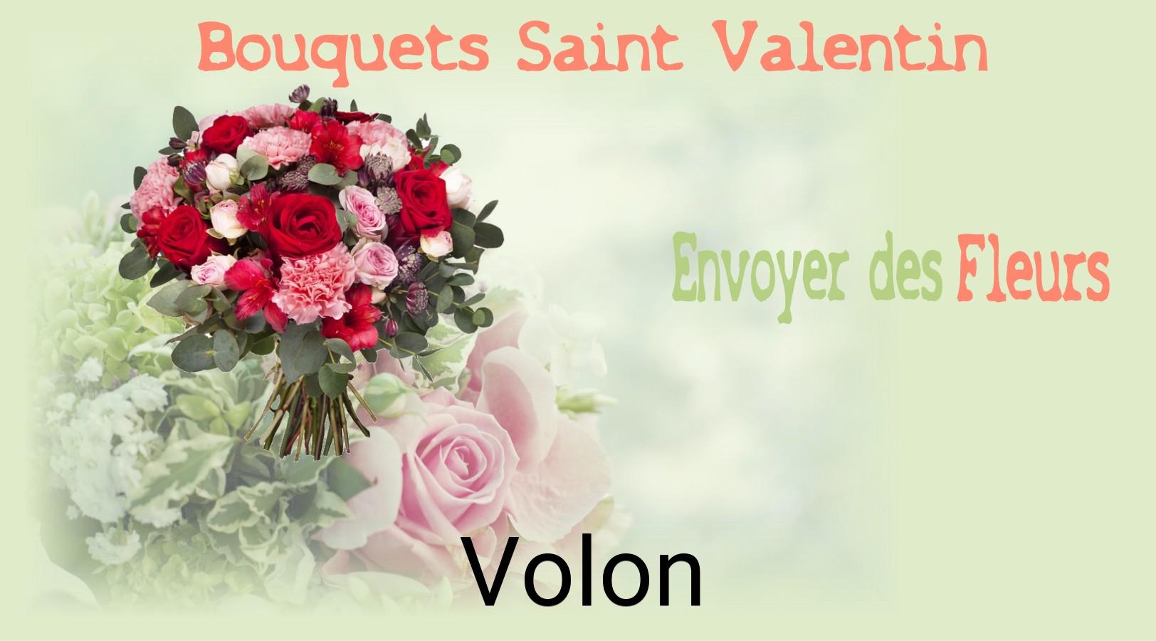 Roses de Saint-Valentin livrées à Volon